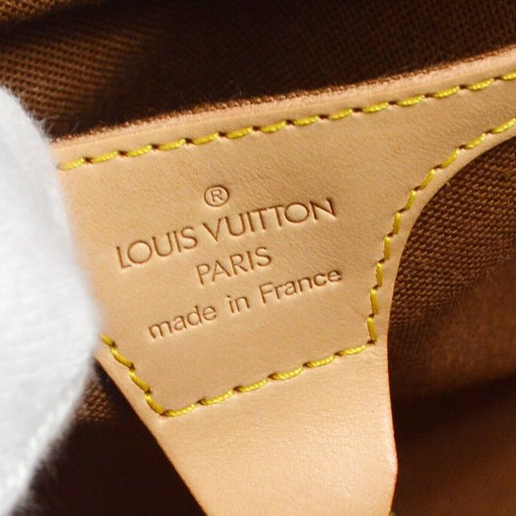 Authenticity Guarantee LOUIS VUITTON ELLIPSE MM HAND BAG PURSE MONOGRAM CANVAS M - Picture 8 of 10